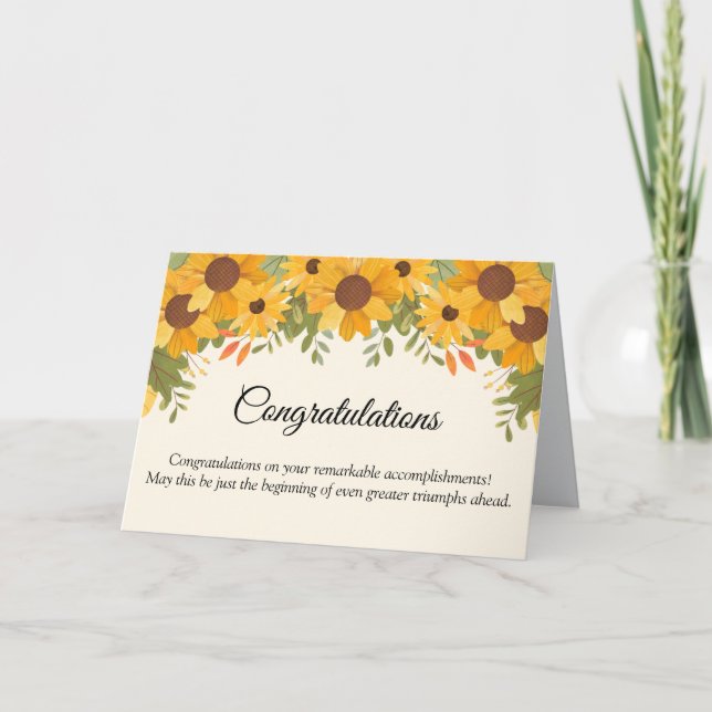 Tarjeta de Celebración de Logros (Anverso)