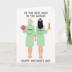 Tarjeta de Celebración de Madres Cariñosas