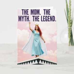 Tarjeta de Celebración de Mujer Heroica
