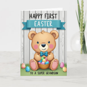 Tarjeta de Celebración de Oso de Peluche