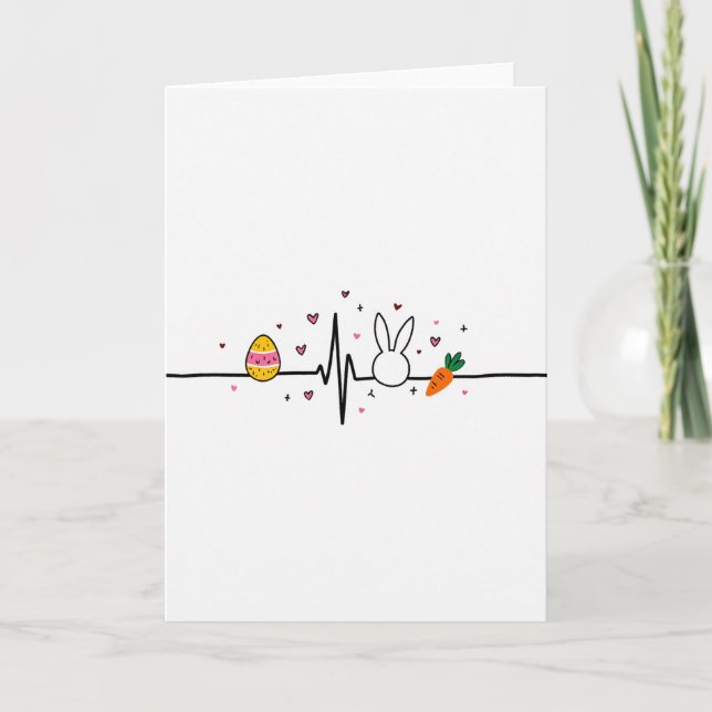 Tarjeta de Celebración de Patrón de Corazón (Anverso)