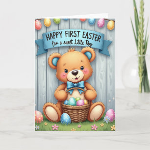 Tarjeta de Celebración de Peluche Suave