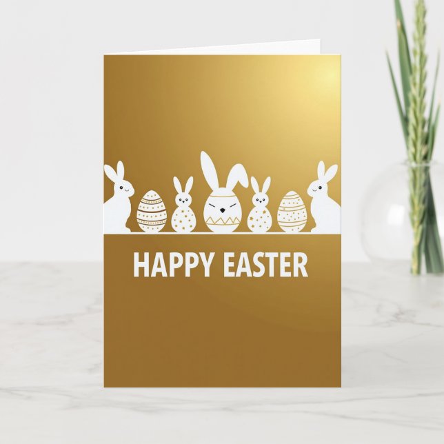 Tarjeta de Celebración de Primavera Alegre (Anverso)