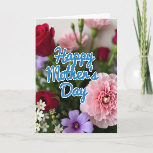 Tarjeta de Celebración de Rosa de Terciopelo