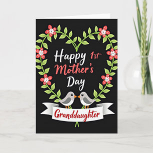 Tarjeta de Celebración de Vides de Terciopelo