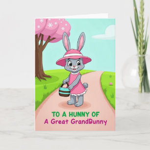 Tarjeta de Celebración del Camino del Conejito