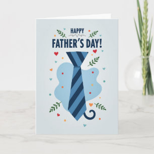 Tarjeta de Celebración del Día del Padre con Corba