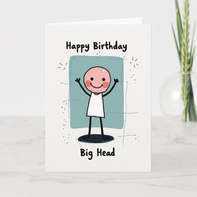 Tarjeta de Celebración Dibujada a Mano (Anverso)