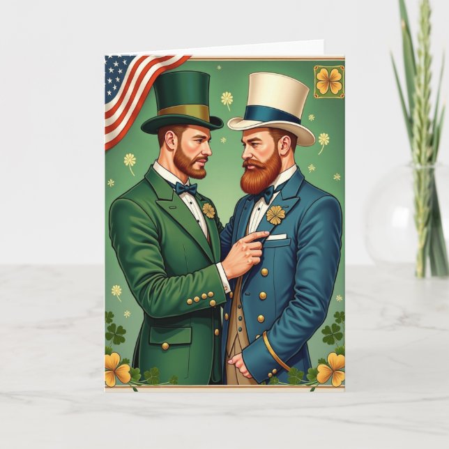 Tarjeta de Celebración para Caballeros (Anverso)