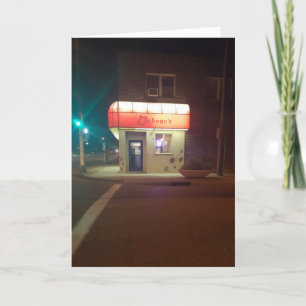 Tarjeta de «Cena con Pete Zaria» para desear una p