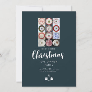 Tarjeta de cena de navidades
