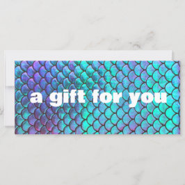 tarjeta de certificado de regalo de escalas de sir