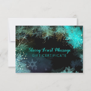 Tarjeta de certificado de regalo para empresas tur