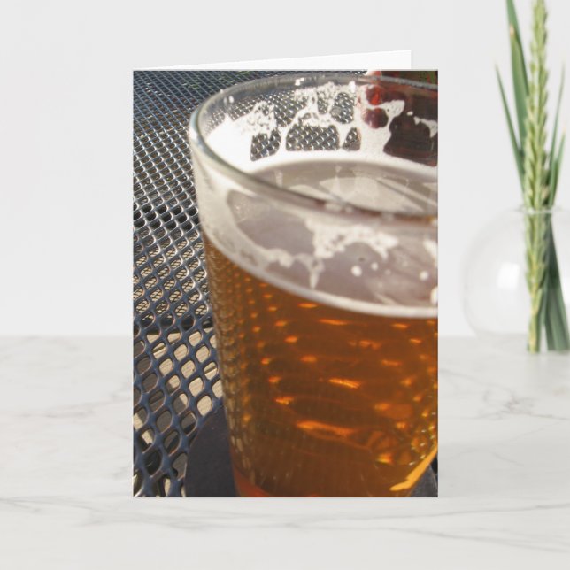 Tarjeta de cerveza (Anverso)
