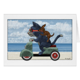 Tarjeta de chat Vespa