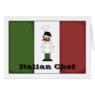 Tarjeta de Chef Italiano #5