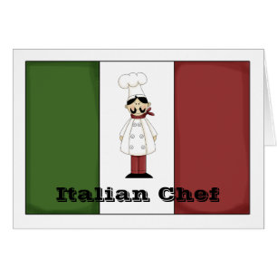 Tarjeta de Chef Italiano #6