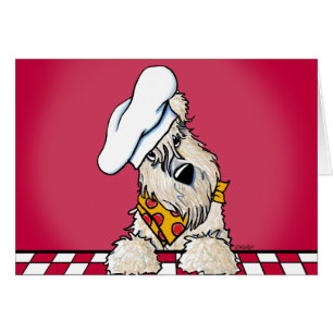 Tarjeta de Chef Wheaten Terrier