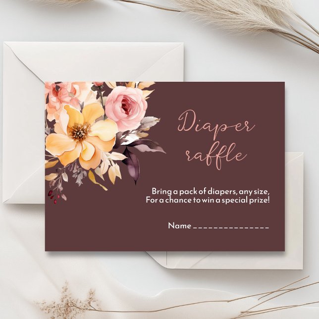 Tarjeta de chica de bebé color azul rosa (Blush pink and peach peonies watercolor girl baby shower invitation )