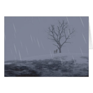 Tarjeta de Chill para Invierno