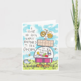 Tarjeta de chocolate