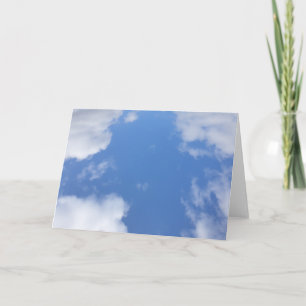 Tarjeta de Cielo de Primavera en el Parque
