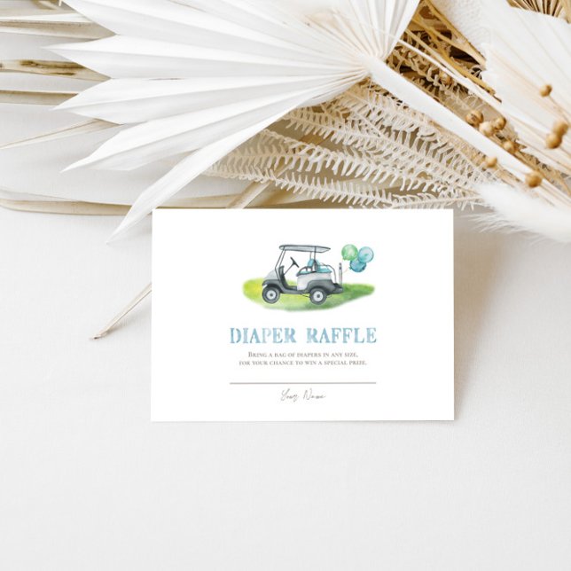 Tarjeta de cierre Blue Golf Diaper Raffle (Subido por el creador)