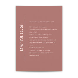 Tarjeta de cierre Boda de San Miguel