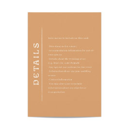 Tarjeta de cierre Boda de San Miguel