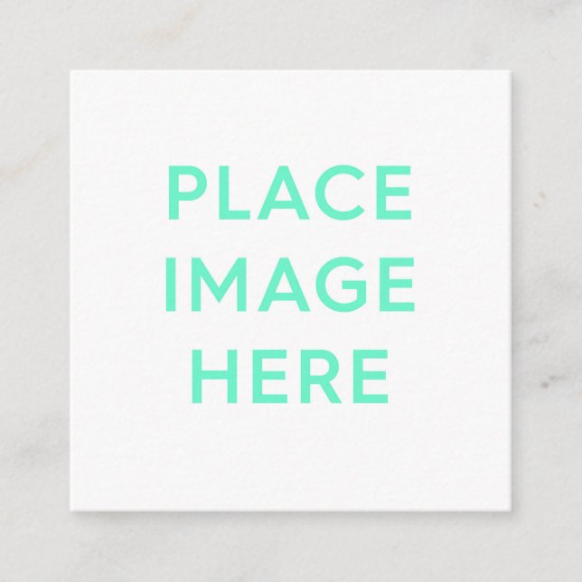 Tarjeta de cierre cuadrada (Anverso)