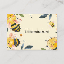 Tarjeta de cierre de Bee