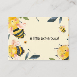 Tarjeta de cierre de Bee