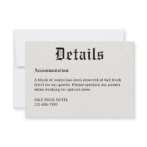 Tarjeta de cierre de detalles de periódico nostálg