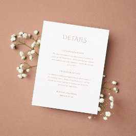 Tarjeta de cierre de Norwich Boda