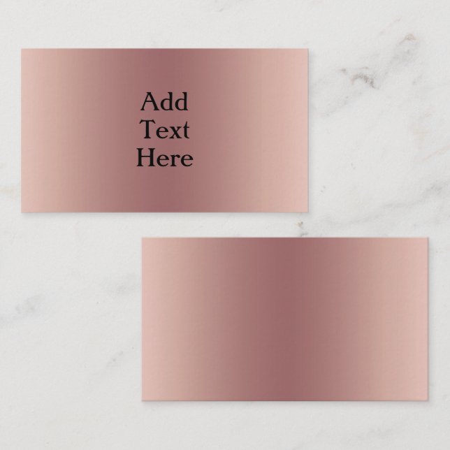 Tarjeta de cierre de oro para Rosa (Anverso / Reverso)