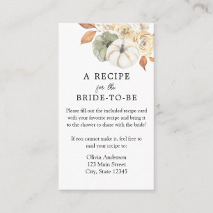 Tarjeta de cierre de solicitud de otoño rústica