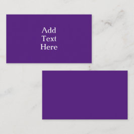 Tarjeta de cierre púrpura