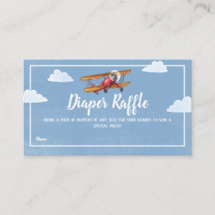 Tarjeta de cierre Raffle Adventure Diaper para avi