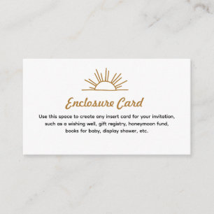 Tarjeta de cierre Retro Sunshine