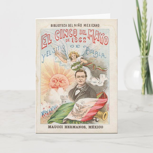 Tarjeta de Cinco De Mayo (Anverso)