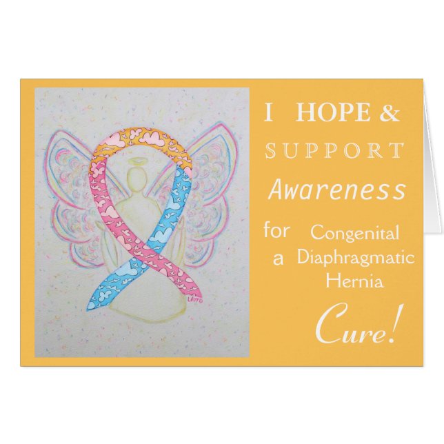 Tarjeta de cinta de la hernia diafragmática congén (Anverso (Horizontal))