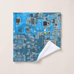Tarjeta de circuito azul PCB del conjunto del circ