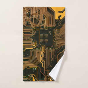 Tarjeta de circuito electrónico del Naranja del PC