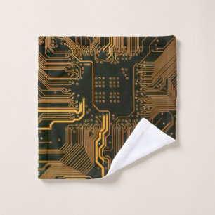 Tarjeta de circuito electrónico del Naranja del PC