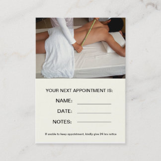Tarjeta de cita Cadaverine Beauty & Spa Salon