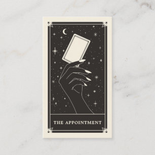 Tarjeta de cita Celestial Tarot