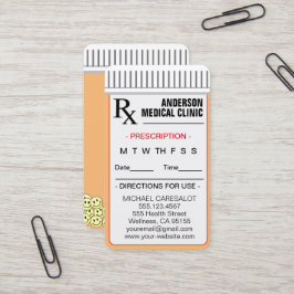 Tarjeta de cita con receta de regalo