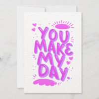 Tarjeta de Cita de Amor y Amistad