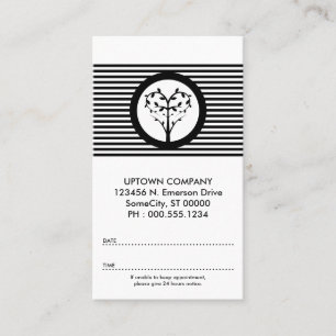 tarjeta de cita de árbol