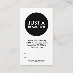 tarjeta de cita de barbershop pole